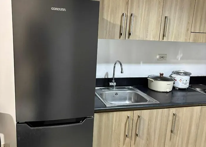 3 Single Beds Transient Mall Of Pasay Apartamento Manila